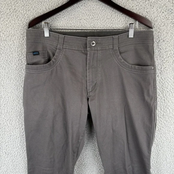 Kuhl Revolt Pants Mens 36x32 Charcoal Gray Stretch Hiking Outdoor Casual 5189 - Picture 2 of 11
